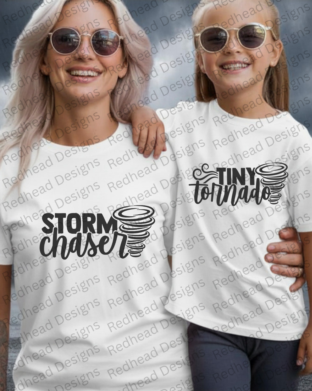 Storm Chaser Tornado Matching Shirts